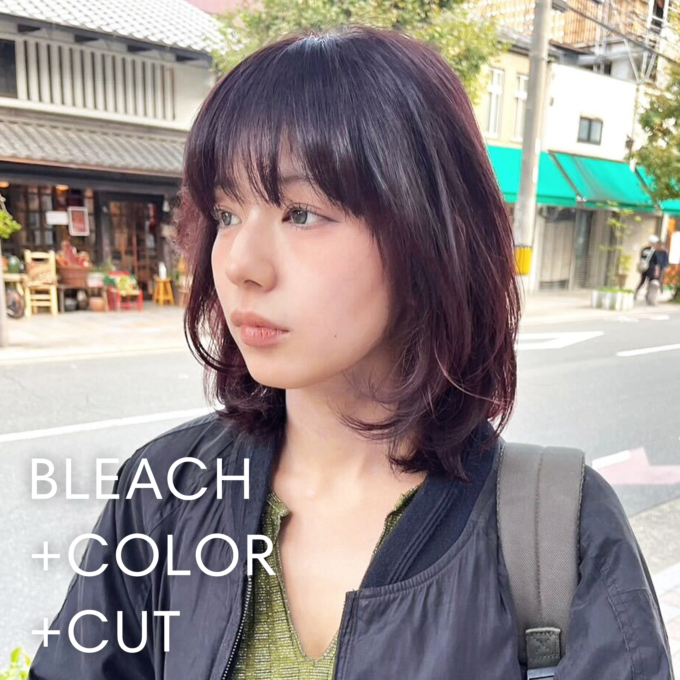 BLEACH +COLOR +CUT