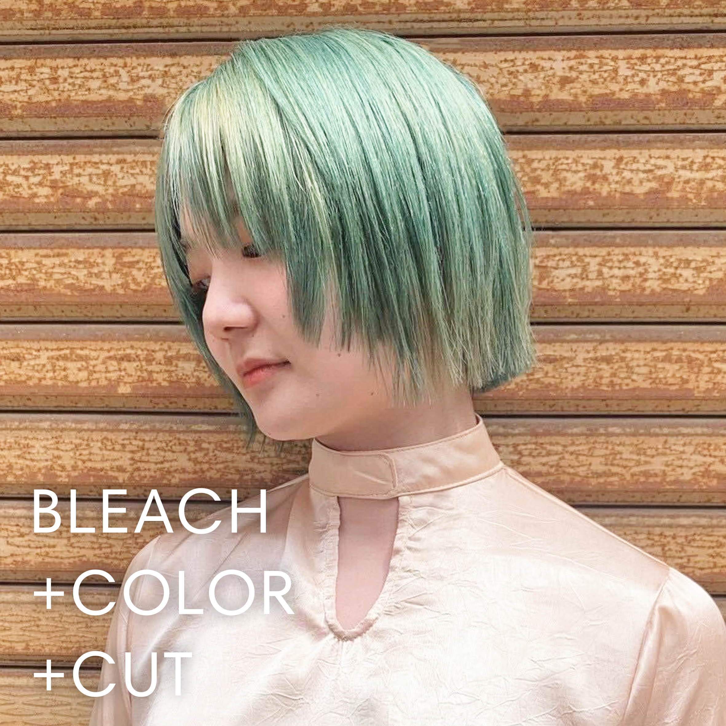BLEACH +COLOR +CUT