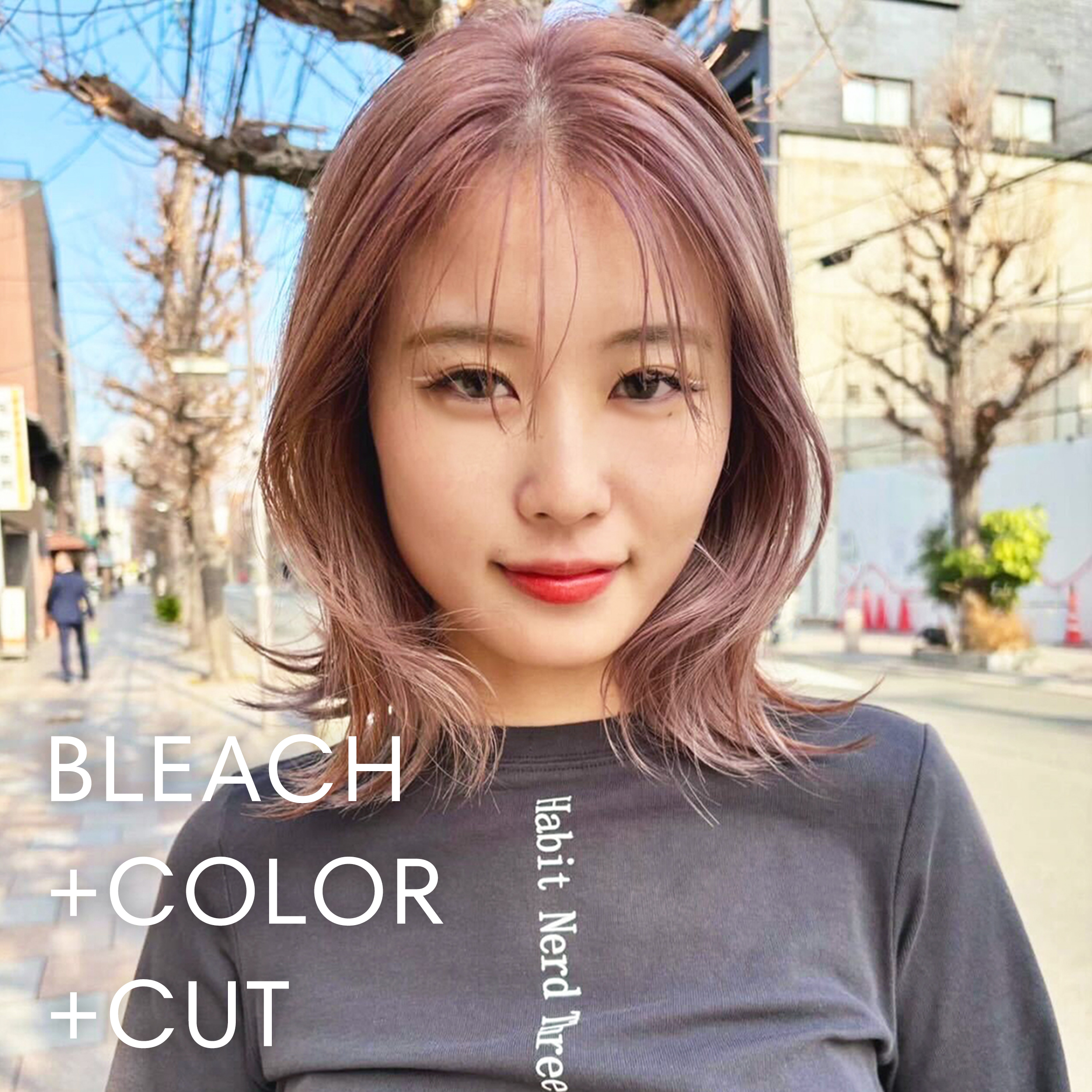 BLEACH +COLOR +CUT