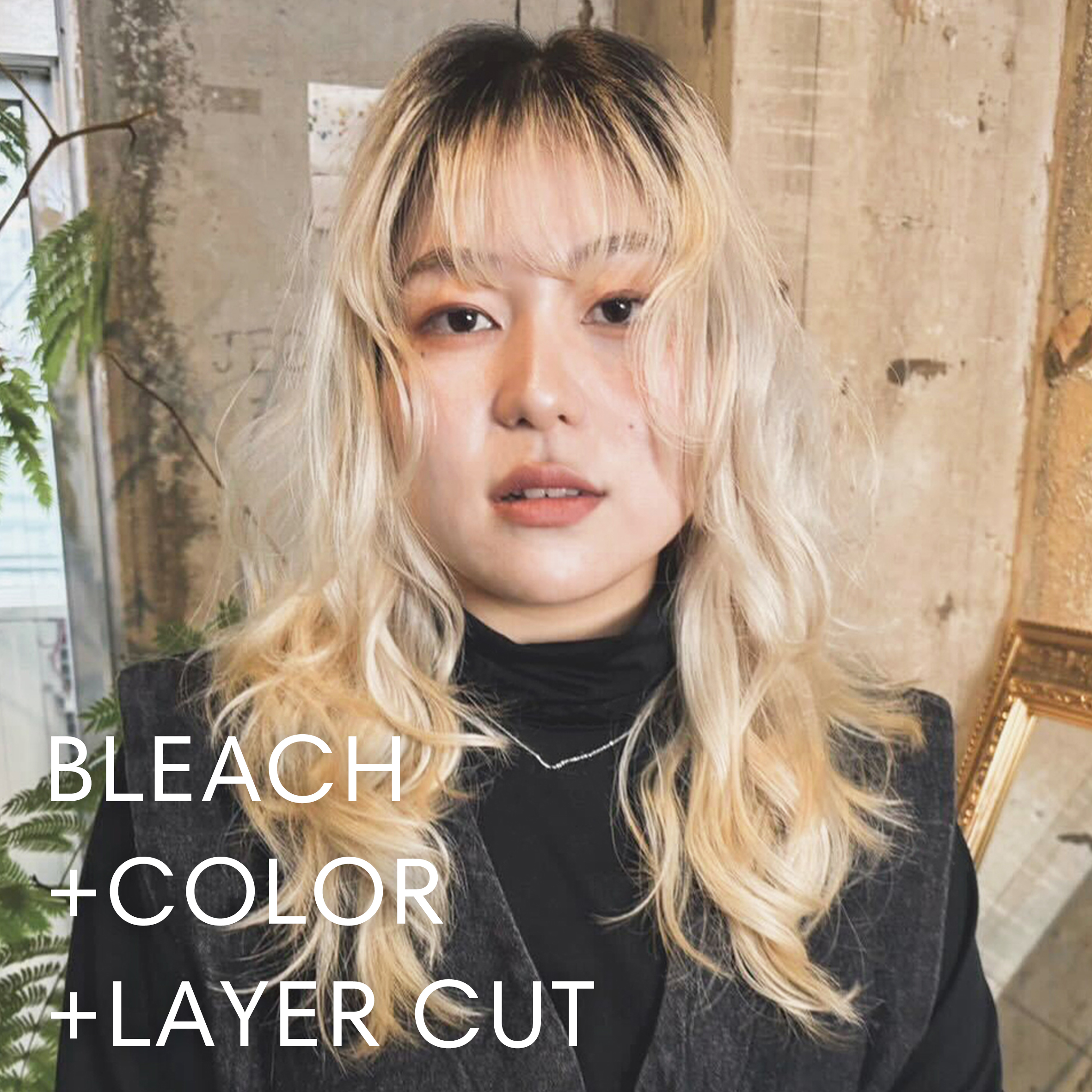 BLEACH +COLOR +LAYER CUT