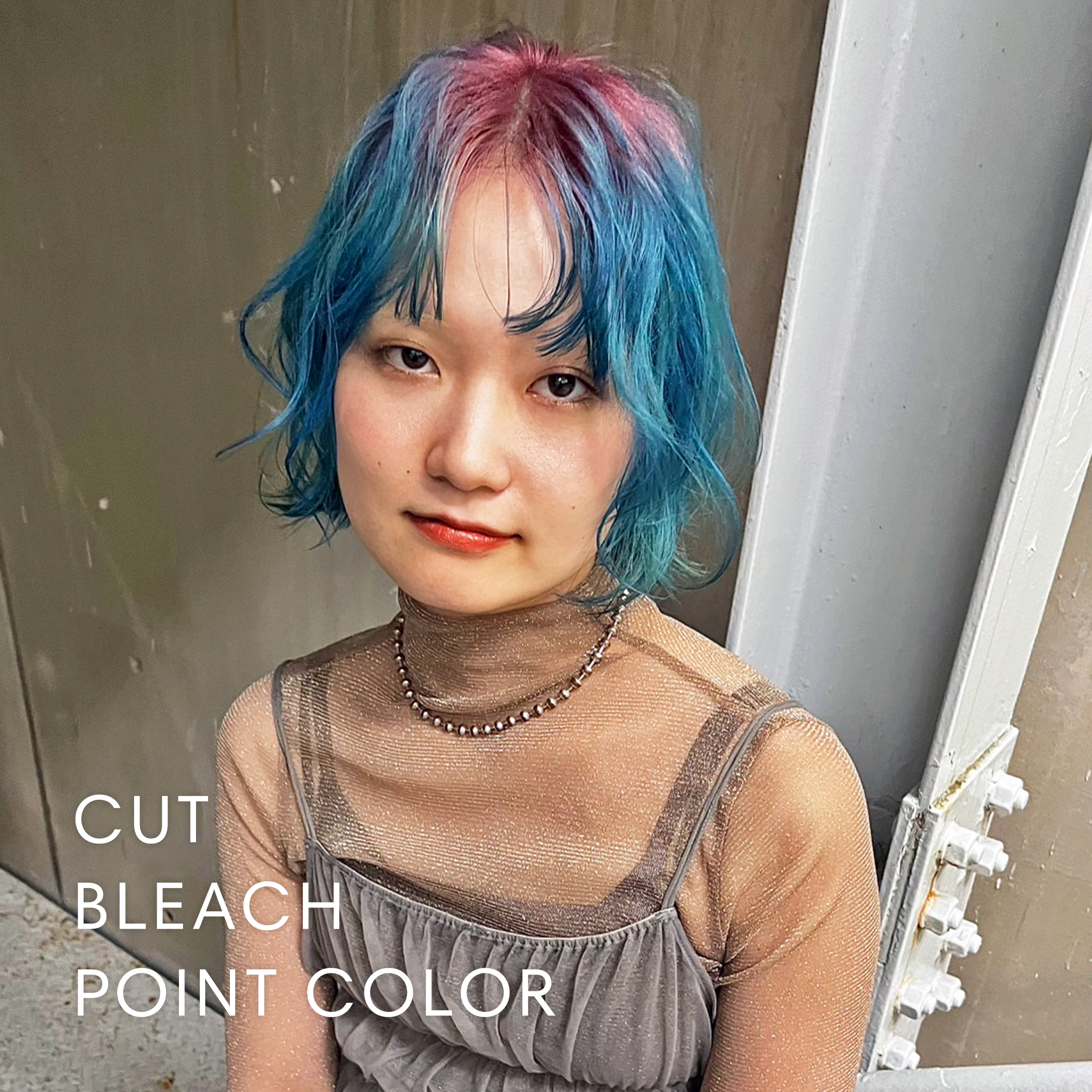 CUT BLEACH POINT COLOR