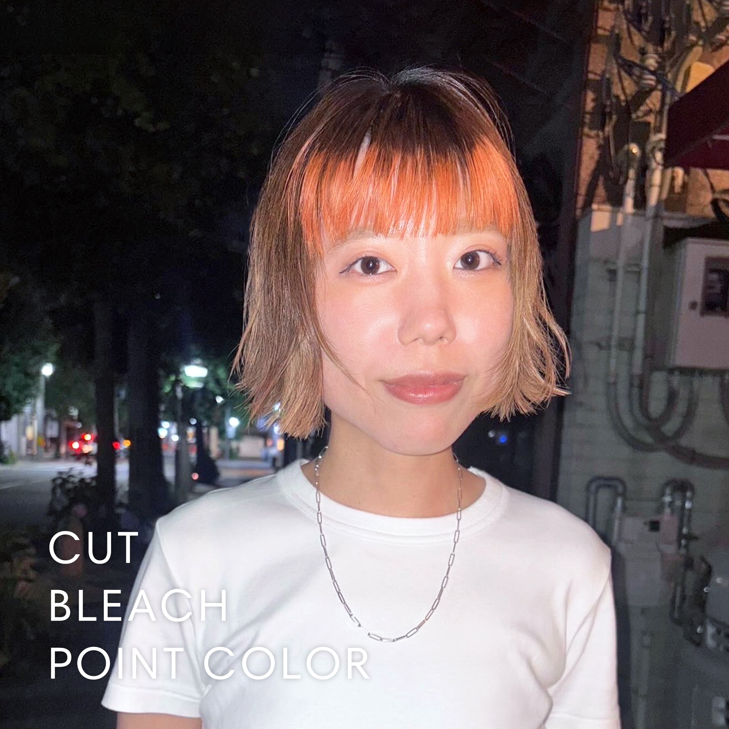 CUT BLEACH POINT COLOR